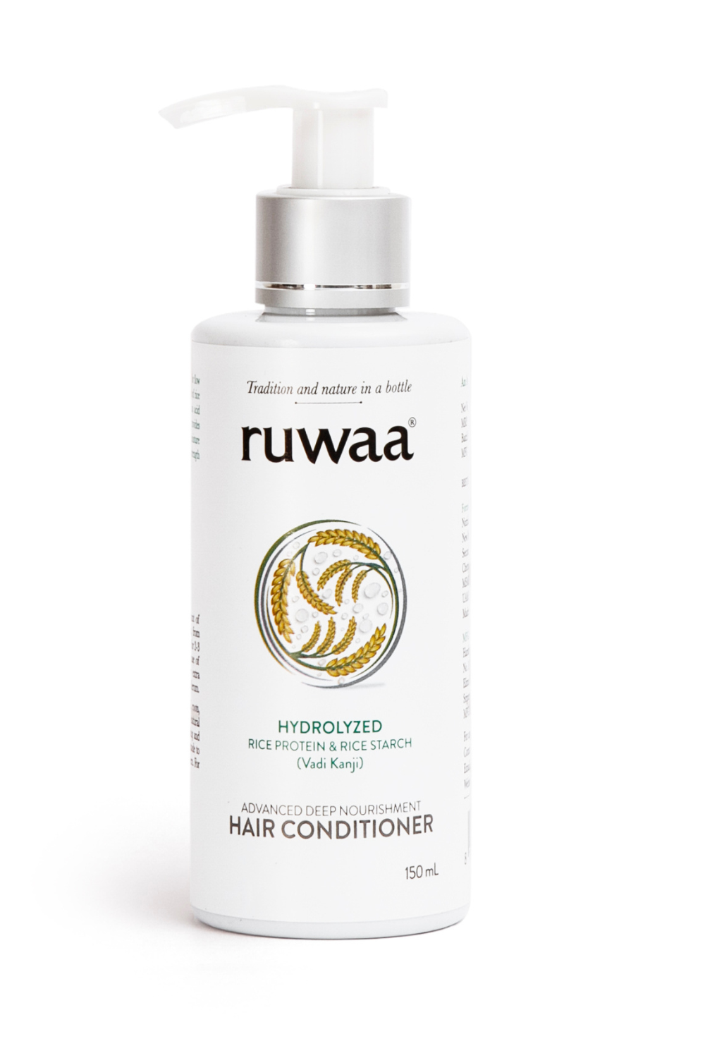 Hair Conditioner With Rice Protein & Starch For Frizz Free Hair 150ML Nourishes Dry hair | Flights Frizz | Prevents hair Breakage